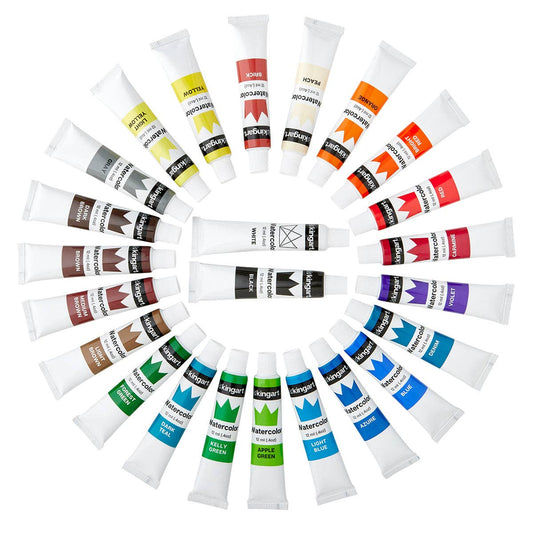 KINGART - Aquarellfarben 24 Farben