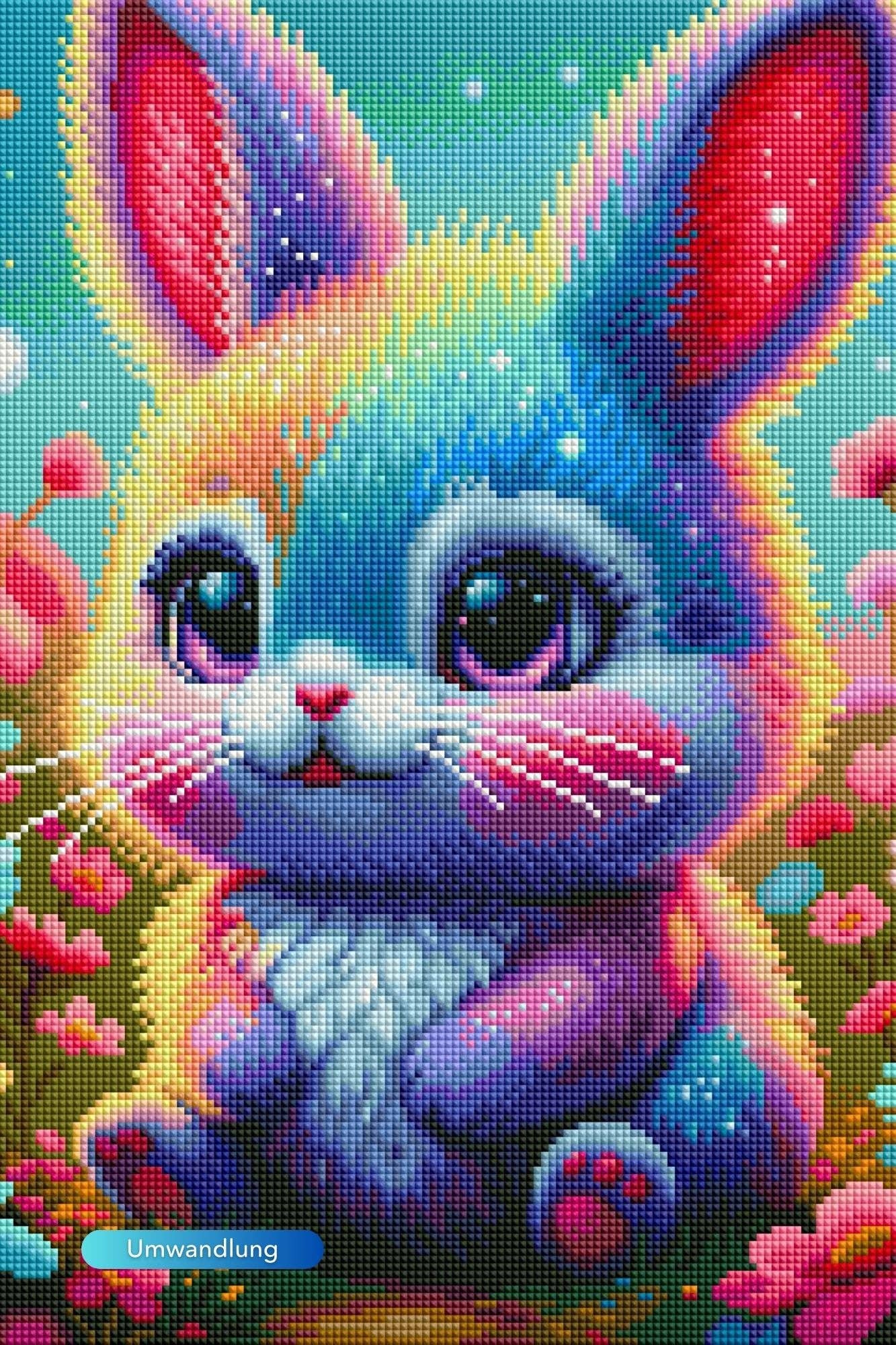 Picmondoo - Diamond Painting - Häschen Violet