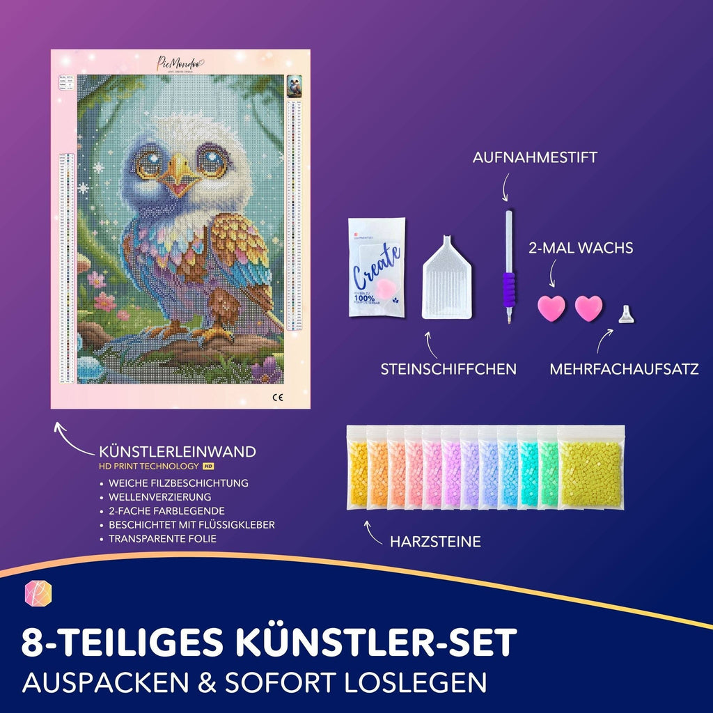 Picmondoo - Diamond Painting - Kleiner Adler