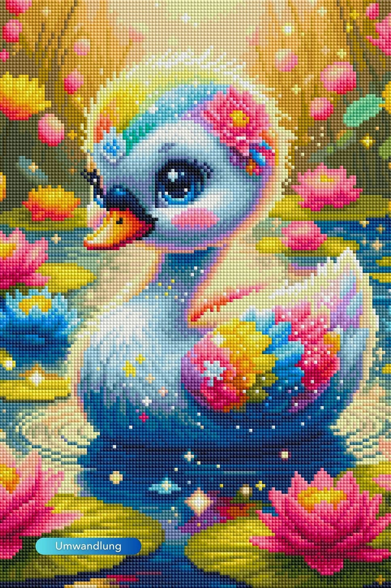 Picmondoo - Diamond Painting - Little Swan