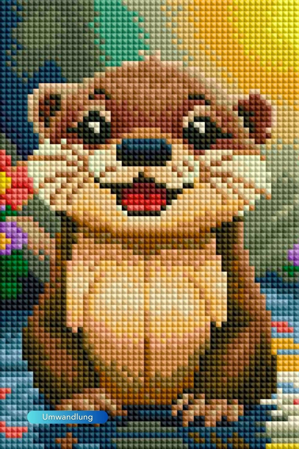 Picmondoo - Diamond Painting - Biber Bruno