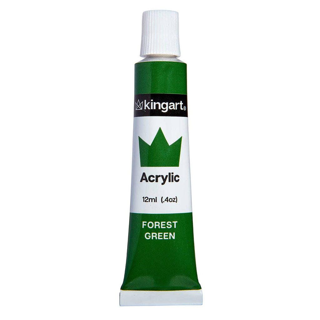 KINGART - Studio-Acrylfarbe – 12 Farben, 12 ml