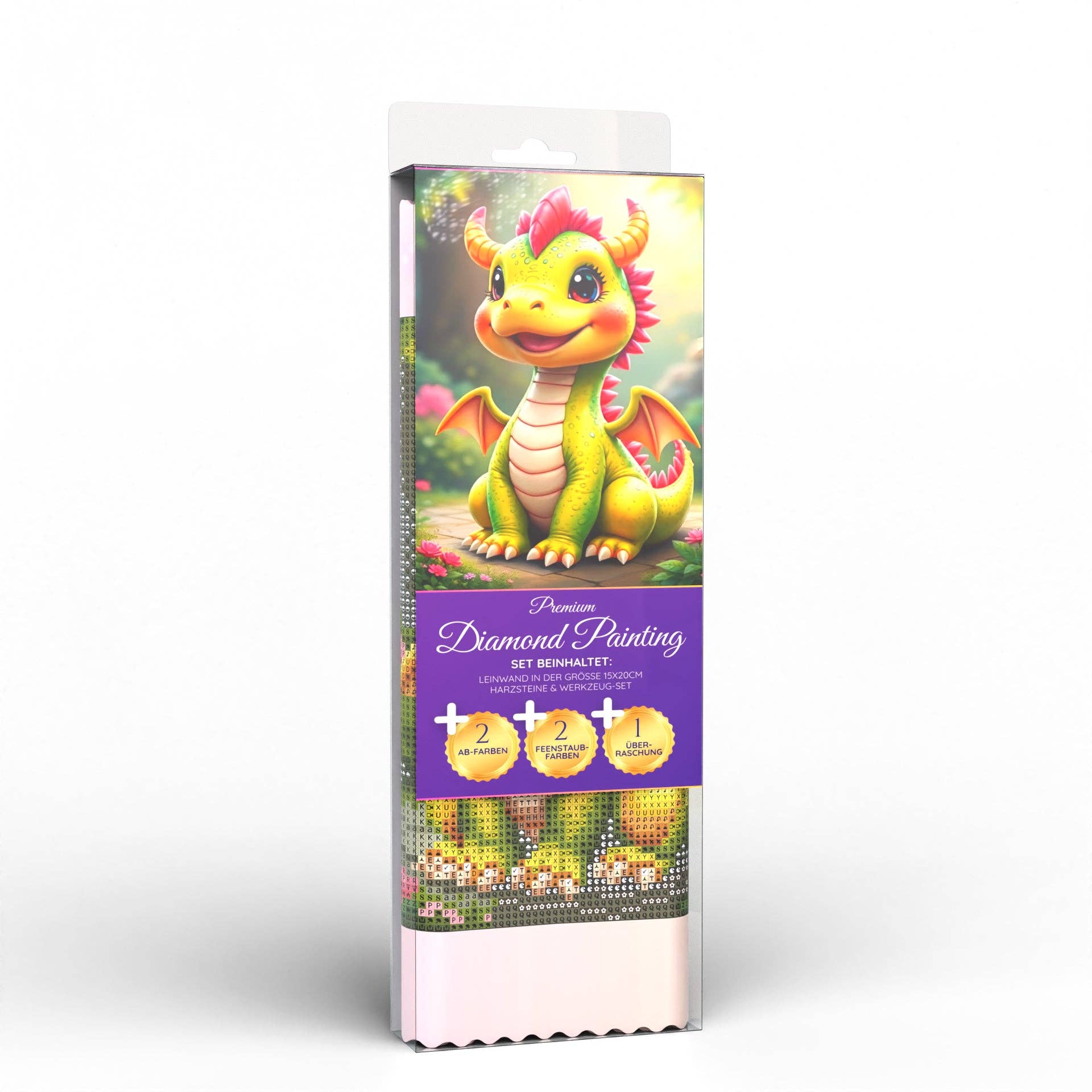 Picmondoo - Diamond Painting - Dino Drops