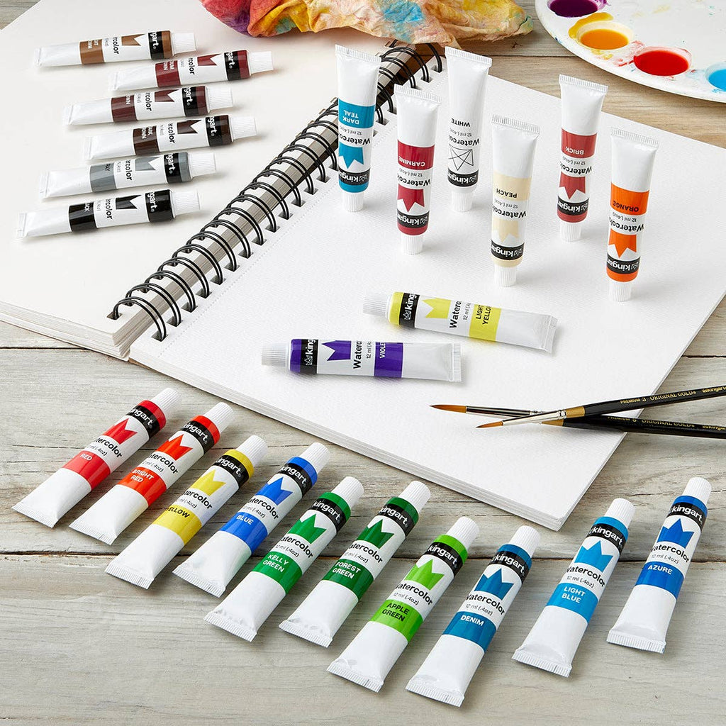 KINGART - Aquarellfarben 24 Farben
