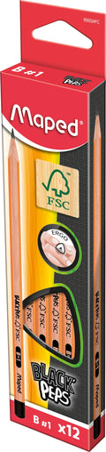 Maped Deutschland GmbH - Bleistift Black'Peps B Fsc