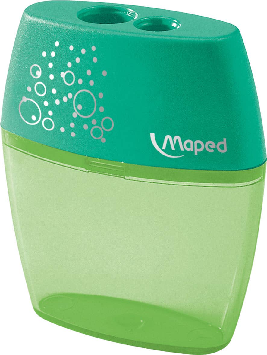 Maped Deutschland GmbH - Anspitzer Shaker, 2 Stiftgröße, Auffangdose - Display