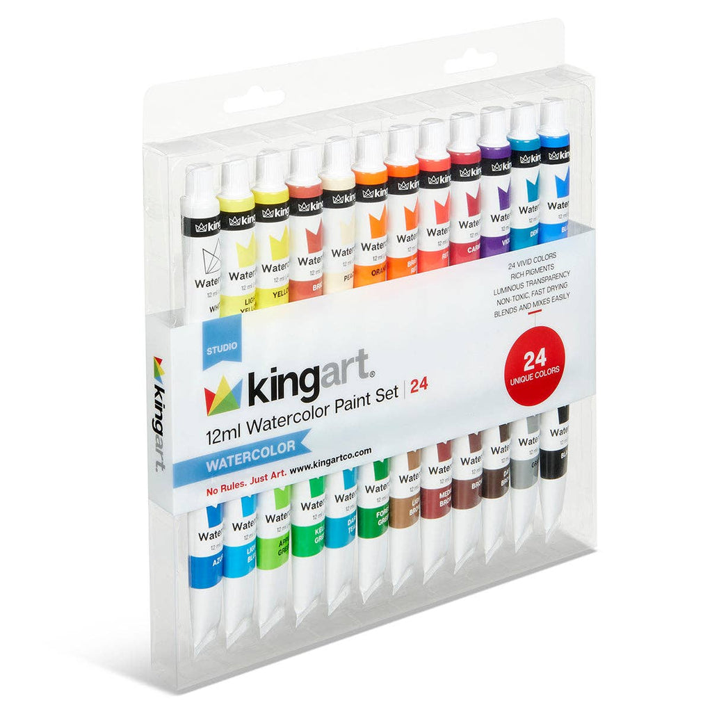 KINGART - Aquarellfarben 24 Farben