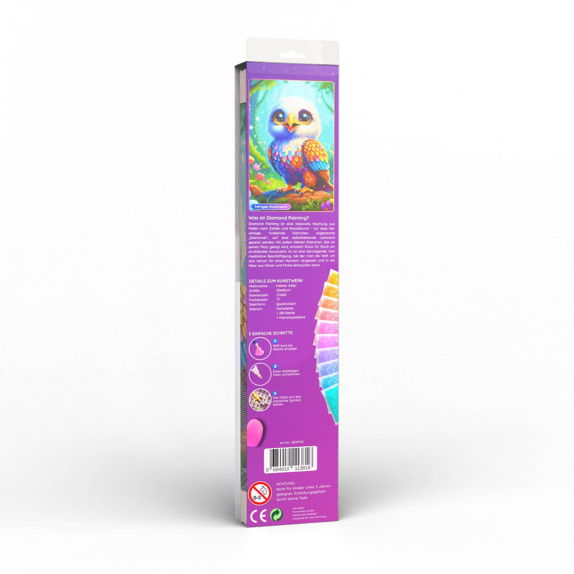 Picmondoo - Diamond Painting - Kleiner Adler