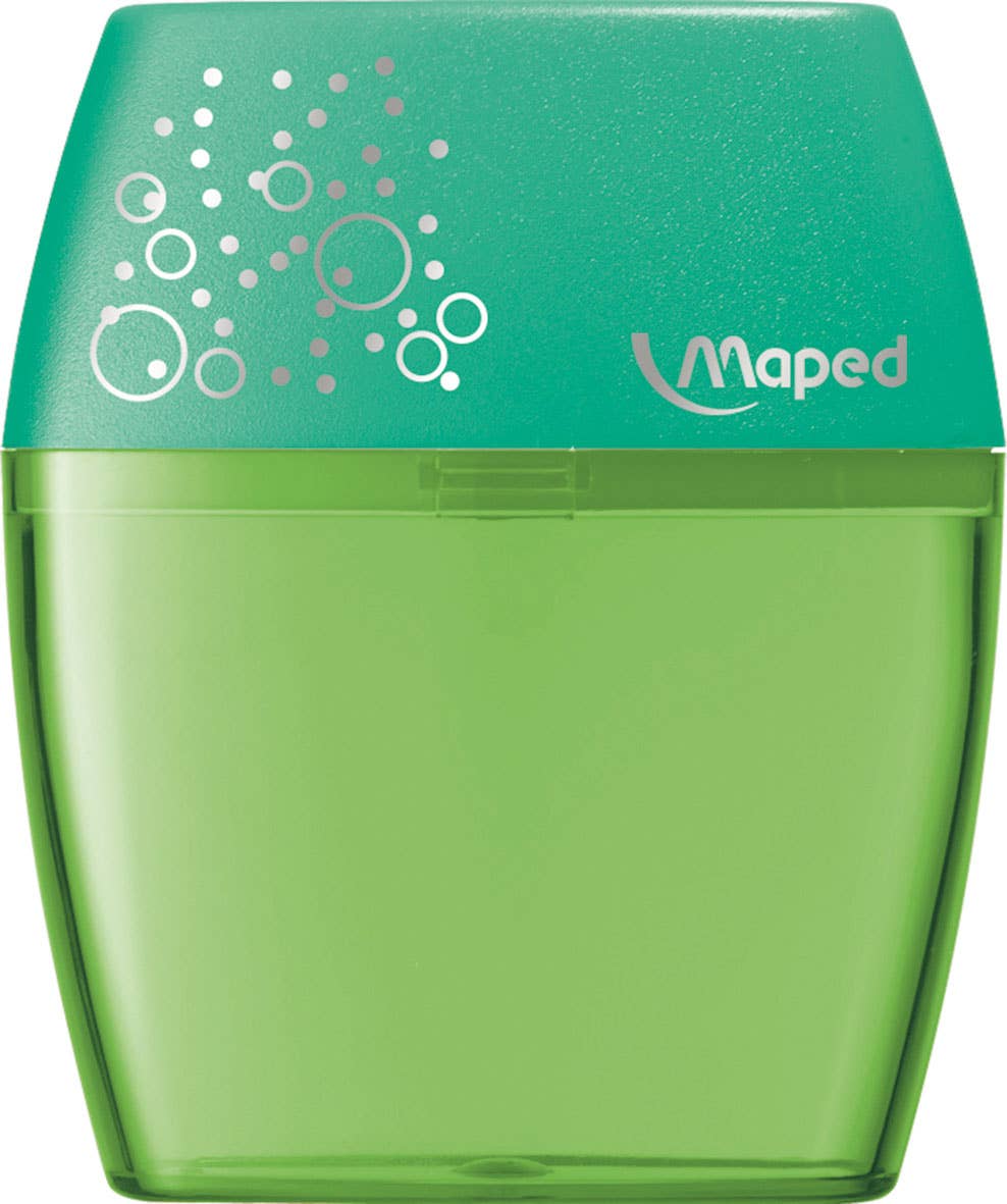 Maped Deutschland GmbH - Anspitzer Shaker, 2 Stiftgröße, Auffangdose - Display